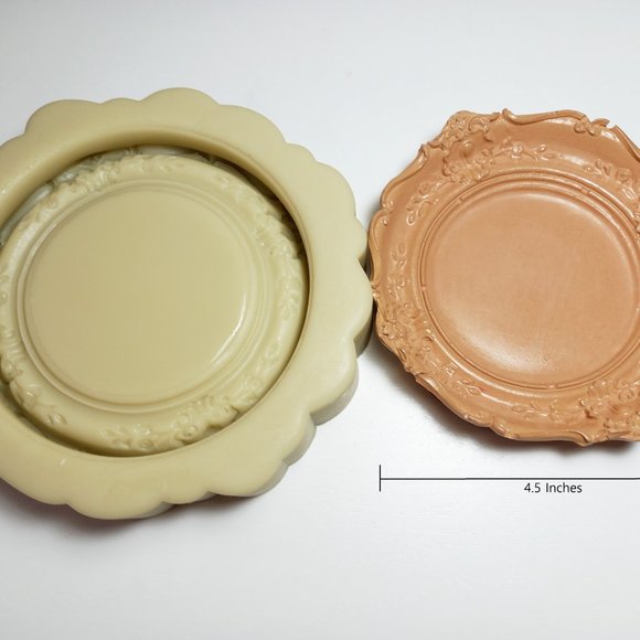 Vintage Silicone Jewelry Tray mold, mold for resin,mold for jesmonite - Picture 3 of 5